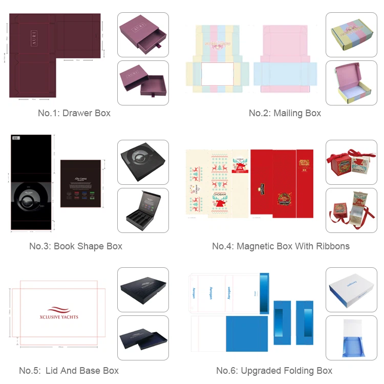 Custom Design paper gift box